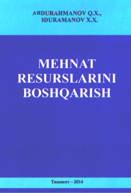 Mehnat resurslarini boshqarish