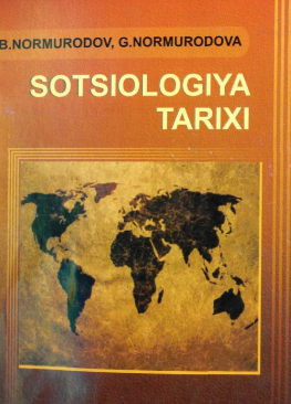 Sotsiologiya tarixi