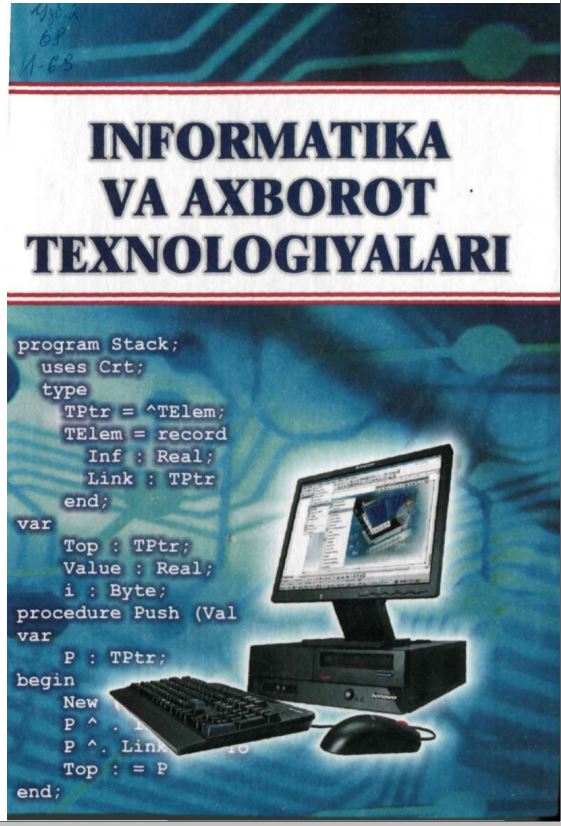 Informatika va axborot texnologiyalari