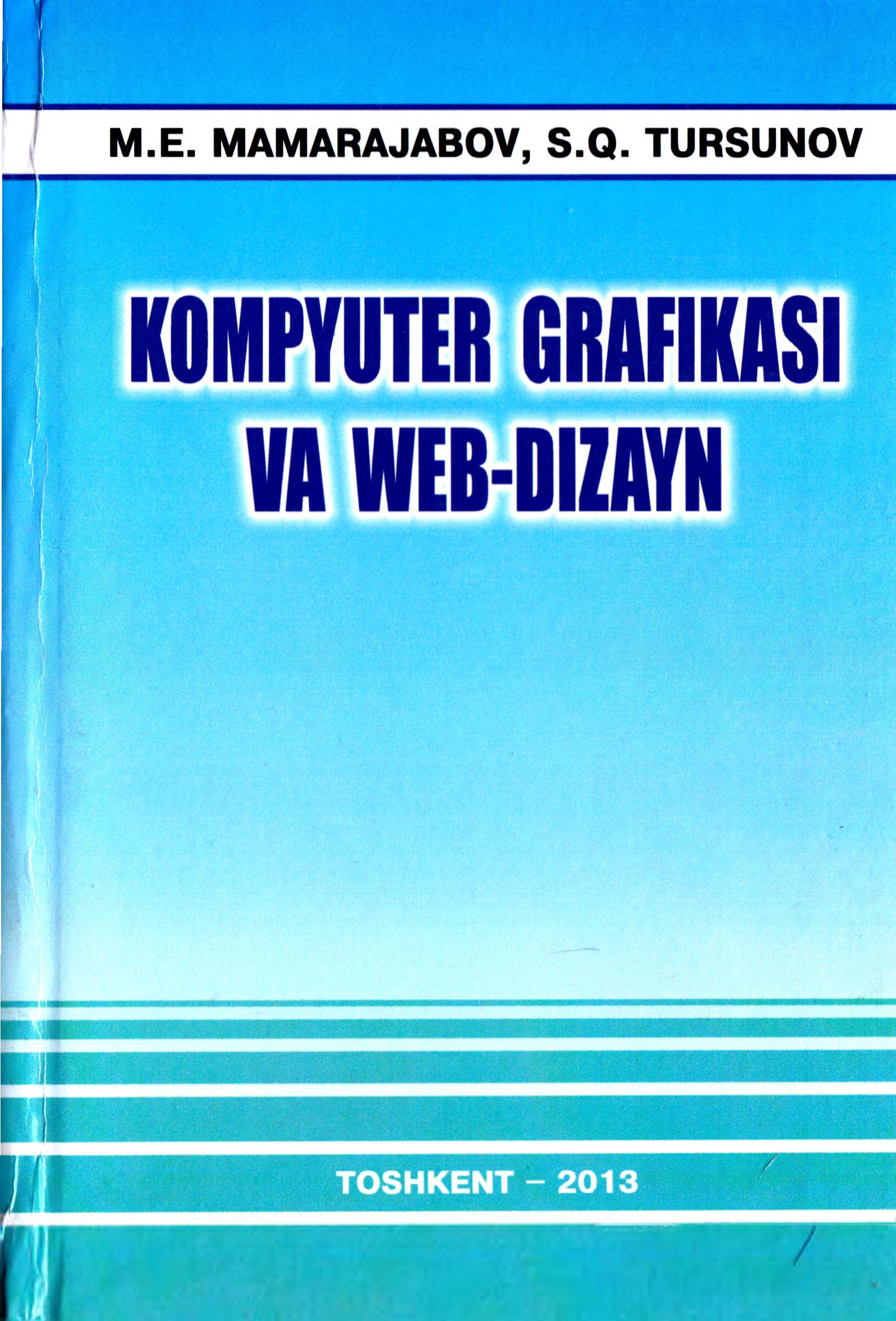 Kompyuter grafikasi va web-dizayn