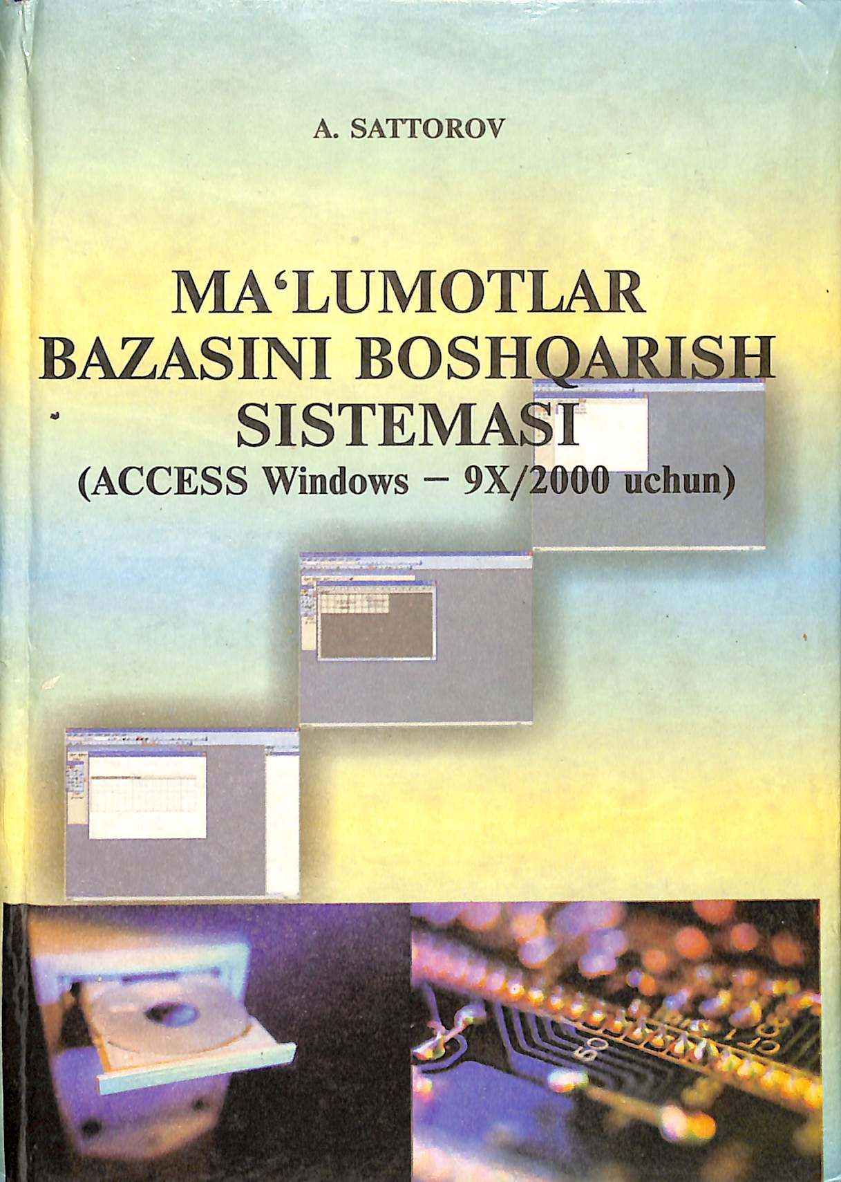 Ma'lumotlar bazasini boshqarish sistemasi
