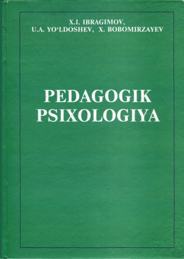 Pedagogik psixologiya